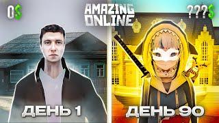 ОБЗОР МОЕГО АККАУНТА l ЧЕГО Я ДОБИЛСЯ ЗА 3 МЕСЯЦА ИГРЫ на AMAZING ONLINE