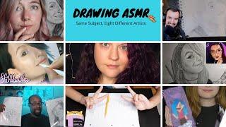 ASMR Art Collab - One Subject, Eight Artists!