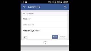 How To Update Facebook Relationship Status On Android