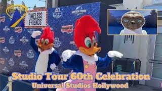 Universal Hollywood 60th Anniversary Display and Characters