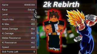 Rebirthing Level 2000 Saiyan | DBZ Final Stand