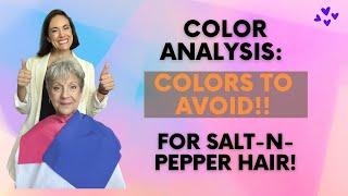 Colors to Avoid! If You Have Grey Hair