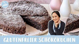 Glutenfreier Schokokuchen  | Schokokuchen ohne Mehl | Einfach Backen