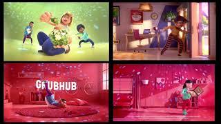 every grubhub commercial played at the same time