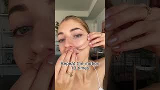 How to remove smile lines quickly #shorts #beauty