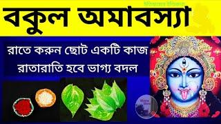 বকুল অমাবস্যার রাতে লক্ষ্মী লাভের টোটকা উপায় করুন এই কাজ | Paush Bokul Amavasya Laxmi Puja