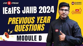 JAIIB Previous Year Questions | IE & IFS Module D