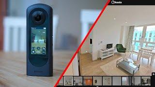 Ricoh Theta X & Kuula: Easy Virtual Tours & Google Street View Blue Line