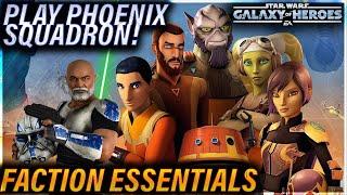 Faction Essentials: PHOENIX SQUADRON - MODDING, STRATEGY, ZETAS