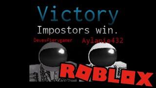 Among Us RIPOFF in ROBLOX (Imposter)