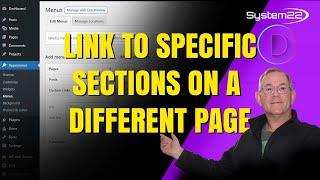 Divi Theme How To Link To Specific Sections On A Different Page