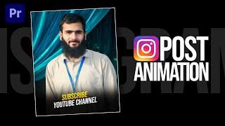 Instagram Post Animations in Premiere Pro @FreeHunar.