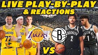 Los Angeles Lakers vs Brooklyn Nets | Live Play-By-Play & Reactions