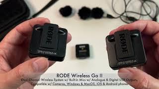 RODE Wireless Go II Mics & Transmitter  |  HPR Product Review