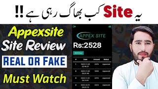 appexsite Site Real or Fake | appexsite website reviews | appexsite Withdraw Pending