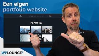 Een website maken met WordPress 2022 | Portfolio website