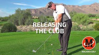 Release the Club / Left Arm Rotates and Folds / Malaska Golf