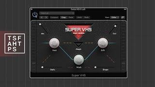 Baby Audio Super VHS - LoFi/Tape Saturation/Bit Crusher/Reverb Plugin on Guitar - First Impressions