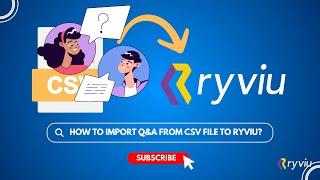 How to Import Q&A from CSV to Ryviu?