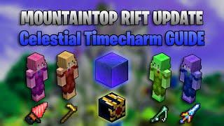 Mountaintop UPDATE! Celestial Timecharm Guide | Hypixel Skyblock - The Rift