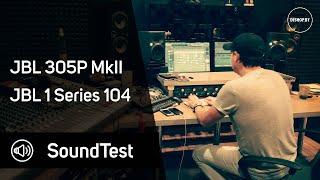 JBL 1 Series 104 vs JBL 305P MkII. Sound test