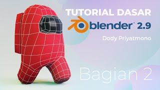 Tutorial dasar blender 2.9 (Bagian 2)