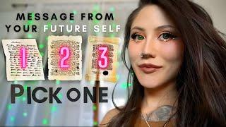 Your Future Self Has A Message for You (Pick A Letter) Psychic • Tarot Read •