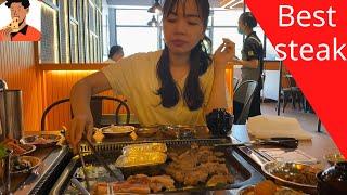 The best beef and  steak &Korean Teppanyaki in Vietnam||best steakhouse Advertising video