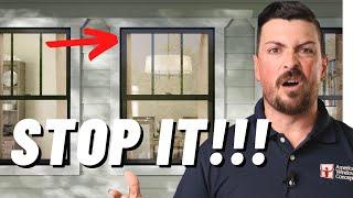 WATCH THIS BEFORE PAINTING YOUR HOME WINDOWS!