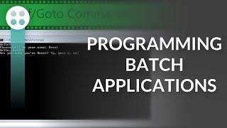 Programming Batch Applications