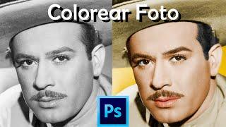 Como colorear una foto en blanco y negro en photoshop/Tutorial photoshop