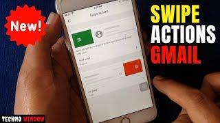 How To Change Swipe Options On iPhone Gmail App