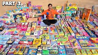 ₹200000 Unique Diwali Stash PART-3| लो आ गये नए नए पटाखे | Diwali Stash Testing