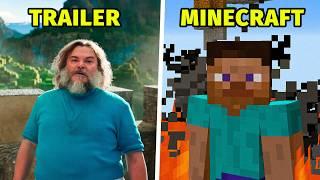 Recriei o Trailer do Filme de Minecraft do JEITO CERTO