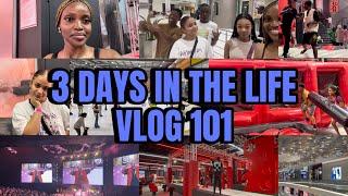 SPEND 3 DAYS WITH ME | TOTAL NINJA | HAIR & LASHES | MINI SHOPPING | VLOG 1 SEASONS 1