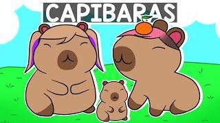 LYNA Y CHOCOBLOX SE CONVIERTEN EN UNA FAMILIA DE CAPIBARAS EN ROBLOX