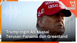 Trump Ingin AS Kuasai Terusan Panama dan Greenland