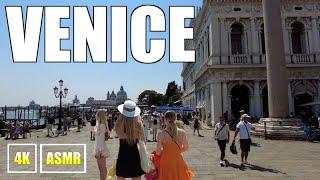 4K Beautiful Venice Italy Relax Daytime Walking City Sounds ASMR 2022