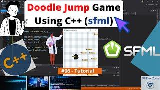 Create Simple Game Tutorial 06 - How to Create Doodle Jump Game Using C++ (SFML) | Source Code