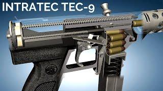 3D Animation & Facts: How the Intratec TEC-9 worked