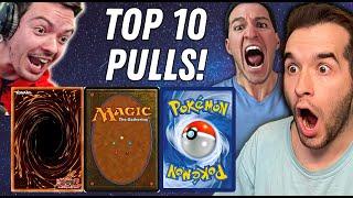 Top 10 BEST Trading Card Pulls EVER RECORDED!