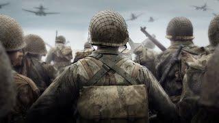 Call of Duty WW2. День высадки. Gameplay Part 1 - Normandy - Campaign Mission 1 (COD World War 2)