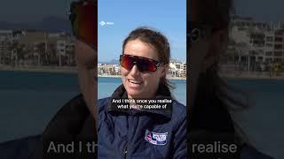 Sailor Anna Burnet on hopes of bringing home gold at Paris Olympics #news #sport #sailing #olympics