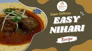 Easy Nihari Recipe |Super Delicious Nihari Recipe In pressure Cooker |Agha's Kitchen