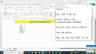 Search ? in Excel with this tip