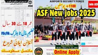 ASF New Jobs 2025 Online Apply | airport  Security force Jobs 2025 | New Jobs online registration