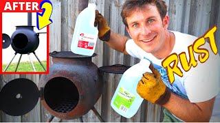 Easily RESTORE a RUSTY Wood Stove