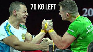 Men 70 kg Left World Armwrestling Championship 2023