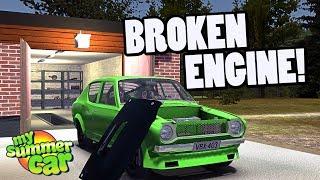 I DESTROYED THE ENGINE! - MY SUMMER CAR