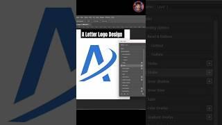 A Letter Logo Design #logodesigntips  #photoshoptutorial  #letterlogo  #photoshop #photoshoptips